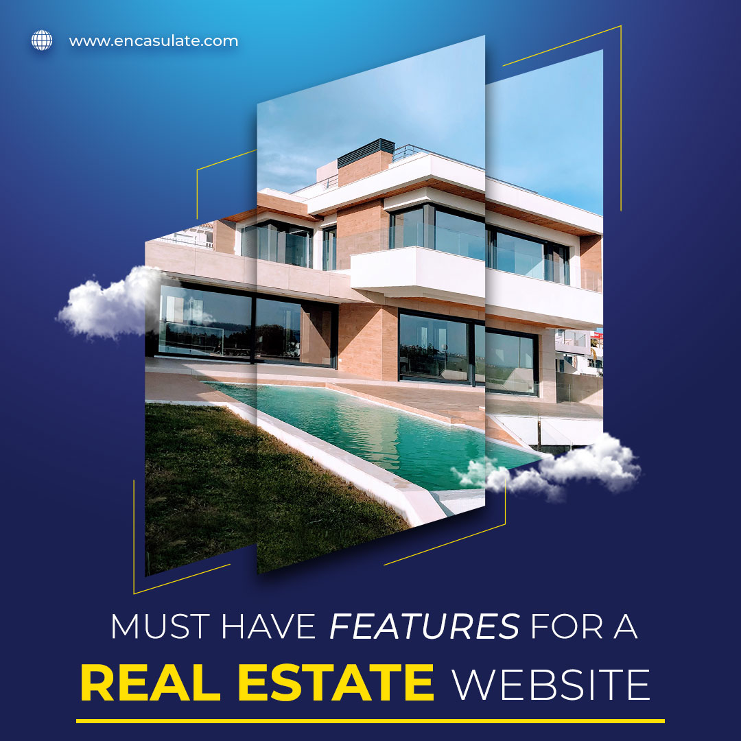 Real estate website design and development